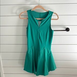 Green lulu workout dress